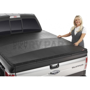 Extang Tonneau Cover Soft Roll-Up Black Matte Powder Coated Vinyl - 2450-3