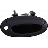 Help! By Dorman Exterior Door Handle - Plastic Black Single - 83499