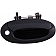 Help! By Dorman Exterior Door Handle - Plastic Black Single - 83499