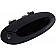 Help! By Dorman Exterior Door Handle - Plastic Black Single - 83499