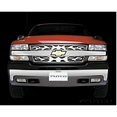 Putco Grille Insert - Polished Stainless Steel Rectangular - 89107