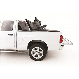 Smittybilt Tonneau Cover Soft Folding Black Matte Vinyl - 2610032