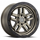 Black Rhino Wheel Barstow - 20 x 9.5 Bronze With Black Bead Lock Ring - 2095BTW126140Z12