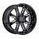 Black Rhino Wheel Sierra - 17 x 9 Black With Natural Accents - 1790SRA-26140B12