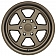 Black Rhino Wheel Rumble - 17 x 8.5 Bronze - 1785RBL006140Z12