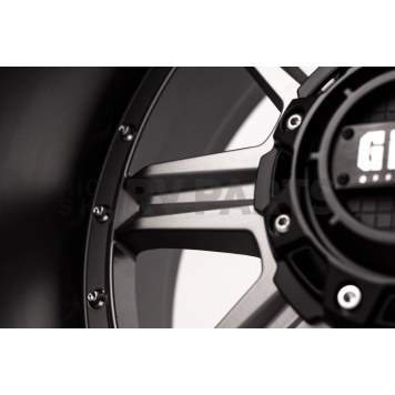 Grid Wheel GD10 - 20 x 9 Anthracite Gray With Black Lip - GD1020090237A106-2
