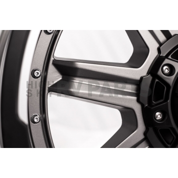 Grid Wheel GD10 - 20 x 9 Anthracite Gray With Black Lip - GD1020090237A106-3
