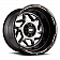 Grid Wheel GD14 - 20 x 9 Anthracite With Black Lip - GD1420090237A1508