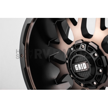 Grid Wheel GD02 - 20 x 9 Black With Bronze Dark Tint - GD0220090237D0008-2