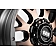 Grid Wheel GD02 - 20 x 9 Black With Bronze - GD0220090655D3010