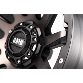 Grid Wheel GD05 - 20 x 9 Black With Natural Face And Dark Tint - GD0520090237D108-4