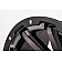 Grid Wheel GD05 - 20 x 9 Black With Natural Face - GD0520090237D1008