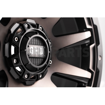 Grid Wheel GD05 - 20 x 9 Black With Natural Face - GD0520090237D1008-3