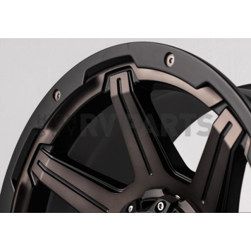 Grid Wheel GD06 - 20 x 9 Black With Natural Face - GD0620090237D1008-3