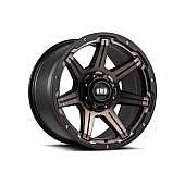 Grid Wheel GD06 - 20 x 9 Black With Bronze Dark Tint - GD0620090237D1508