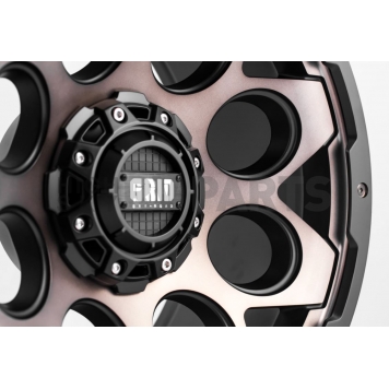 Grid Wheel GD08 - 20 x 10 Black With Bronze Dark Tint - GD0820100237D206-4