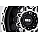 Grid Wheel GD09 - 20 x 9 Black With Natural Accents - GD0920090237F1506