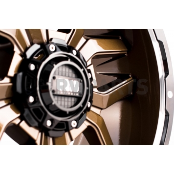 Grid Wheel GD07 - 20 x 9 Bronze With Black Lip - GD0720090237R106-3