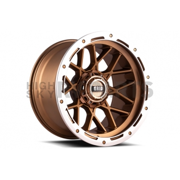 Grid Wheel GD13 - 20 x 10 Bronze With Natural Lip - GD1320100237Z208