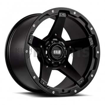 Grid Wheel GD04 - 20 x 9 Black - GD0420090237B0008