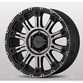 KMC Wheel XD829 Black With Natural Face Aluminum - 921268944N