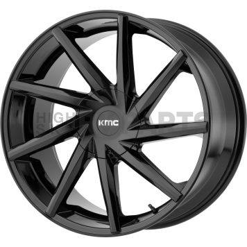 KMC Wheel KM705 Burst 20 x 8.5 Black - KM70528567315