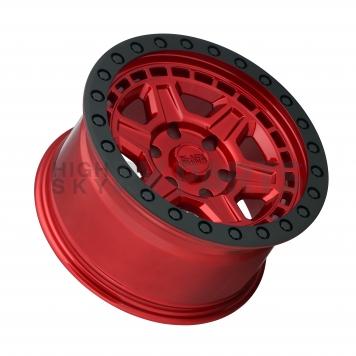 Black Rhino Wheel Reno - 17 x 9 Candy Red With Black Lip And Bolts - 1790REN-26140R12-2