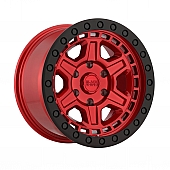 Black Rhino Wheel Reno - 17 x 9 Candy Red With Black Lip And Bolts - 1790REN006140R12