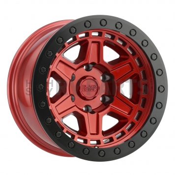 Black Rhino Wheel Reno - 17 x 8.5 Candy Red With Black Lip And Bolts - 1785REN-06140R12