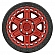 Black Rhino Wheel Reno - 17 x 8.5 Candy Red With Black Lip And Bolts - 1785REN-06140R12
