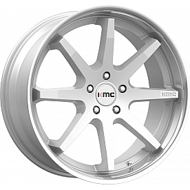 KMC Wheel 20 Diameter 30 Offset Aluminum Silver Single