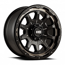 Grid Wheel GD15 - 17 x 9 Black - GD1517090237T1508