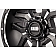 Grid Wheel GD07 - 17 x 9 Black With Natural Accents - GD0717090237F1506