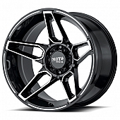 Moto Metal Wheel MO994 Fang - 20 x 9 Black With Natural Face - 429068300