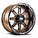 Grid Wheel GD10 - 17 x 9 Bronze With Black Lip - GD1017090237R106