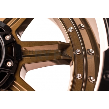Grid Wheel GD10 - 17 x 9 Bronze With Black Lip - GD1017090237R106-2