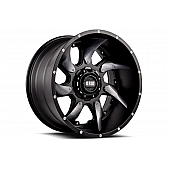 Grid Wheel GD01 - 17 x 9 Black - GD0117090655B1810