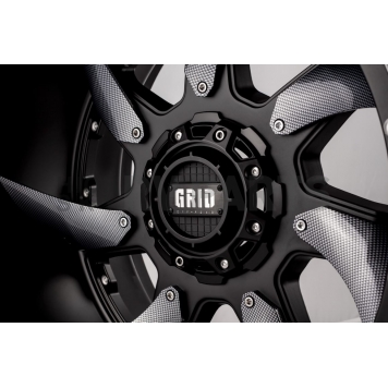 Grid Wheel GD01 - 17 x 9 Black - GD0117090655B1810-1