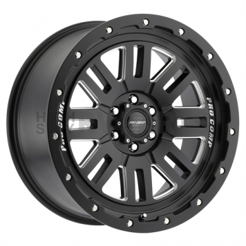 Pro Comp Wheels Cognito Series - 20 x 9 Black With Natural Accents - 5161-298350