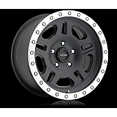 Pro Comp Wheels Series 29 - 17 x 8.5 Black With Natural Lip - 5129-78583