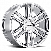 RaceLine Wheel 20 Diameter 15 Offset Aluminum Silver Single