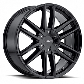 RaceLine Wheel 158B Impulse 20 x 8.5 Black - 158B-28572+15