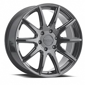 RaceLine Wheel 159G Spike 20 x 8.5 Gun Metal - 159G-28560+15