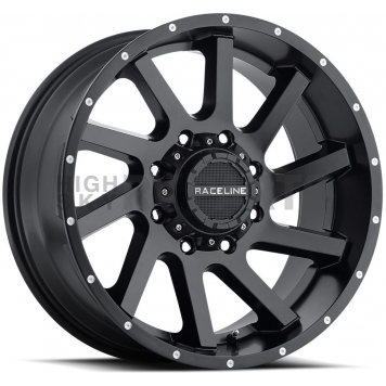 RaceLine Wheel 932B Twist 20 x 9 Black - 932B-29066-12
