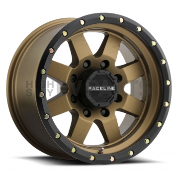 RaceLine Wheel 17 Diameter -12 Offset Aluminum Bronze Single