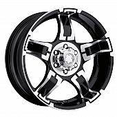 Ultra Wheel Drifter 193/194 - 20 x 9 Black With Diamond Cut Accents - 194-2983B