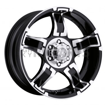 Ultra Wheel Drifter 193/194 - 20 x 9 Black With Diamond Cut Accents - 194-2983B