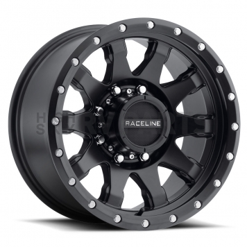 RaceLine Wheel 934B Clutch 17 x 8.5 Black - 934B-78560-00