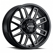 Ultra Wheel 231 Butcher - 20 x 9 Black With Natural Accents - 231-2935BM12