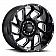 Ultra Wheel Carnage 221 - 20 x 9 Black With Natural Accents - 221-2983BM+18